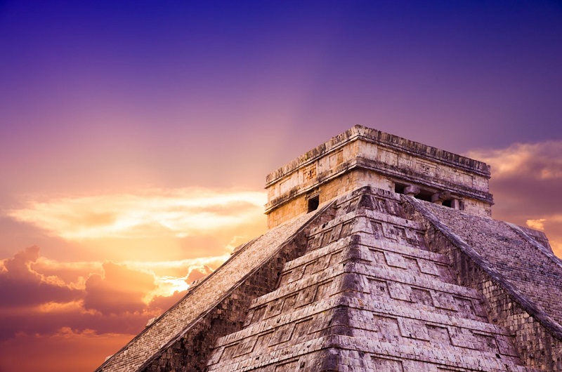 Sunrise at Chichen Itza